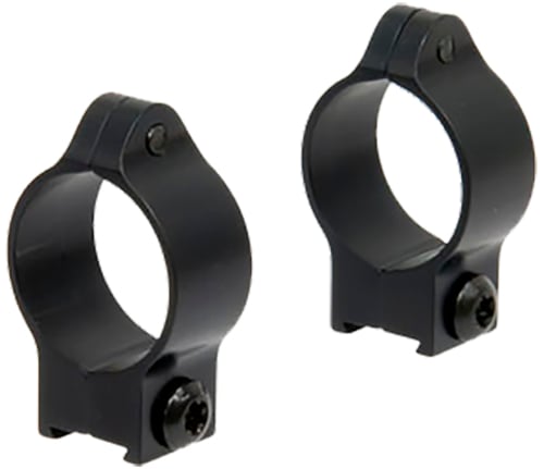 Browning X-Bolt 1 inch Standard Aircraft Grade Steel Alloy Lightweight High Strength 2-Piece Scope Ring, Matte Black - 12365
