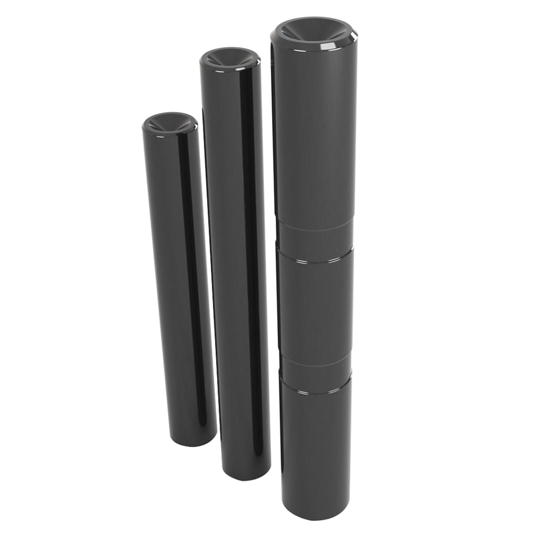 Cross Armory Dimpled 3-Pin Set for Glock 17/19/26/34 Gen5 - Black for Tactical Precision - CRG5PSBK