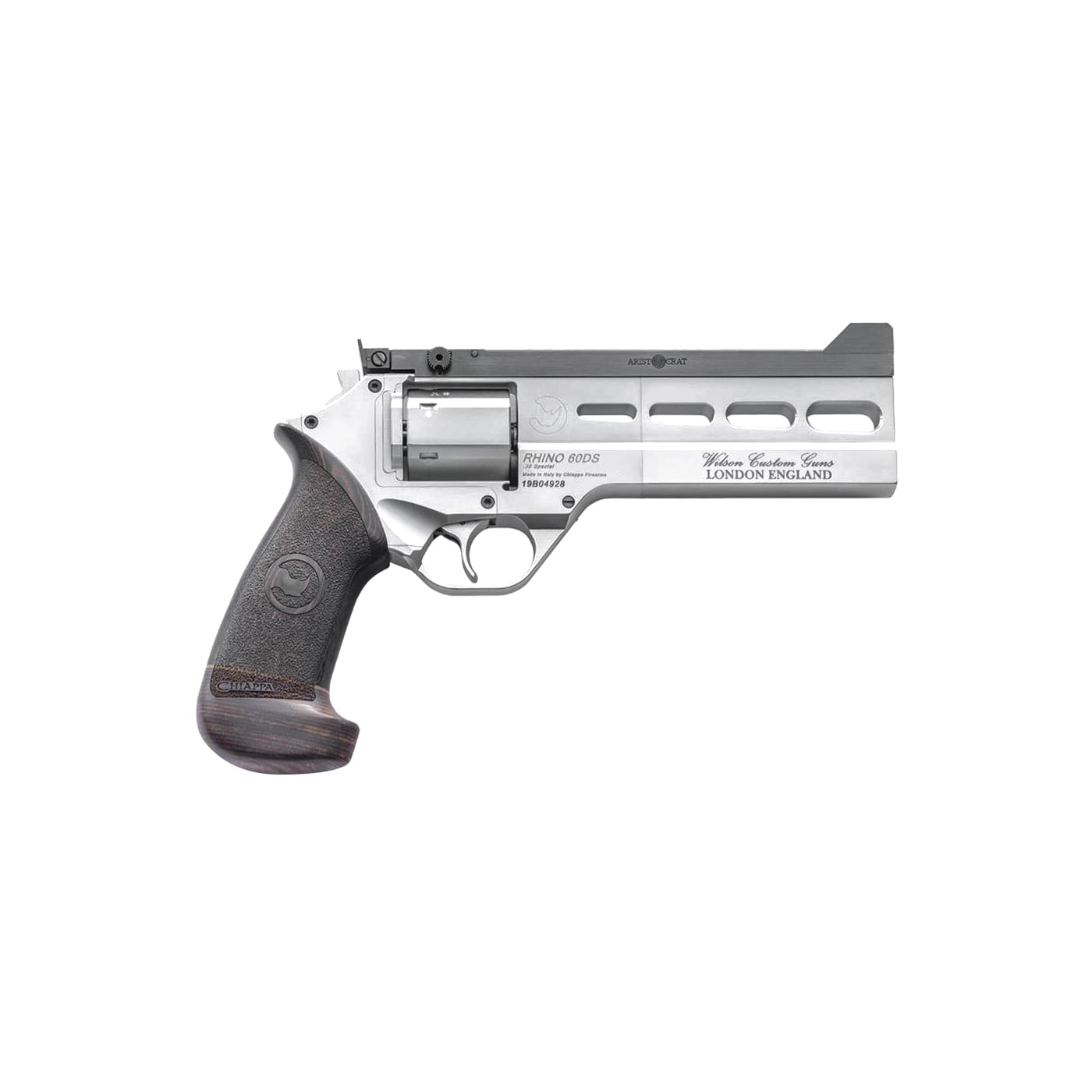 CHIAPPA FIREARMS RHINO 60DS MATCH 38SPC 6″ GRY - No Credit Card Fees - Low, flat rate shipping