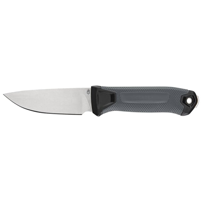 Gerber Strongarm Camp Fixed Blade Drop Point Knife, Grey - 1069215