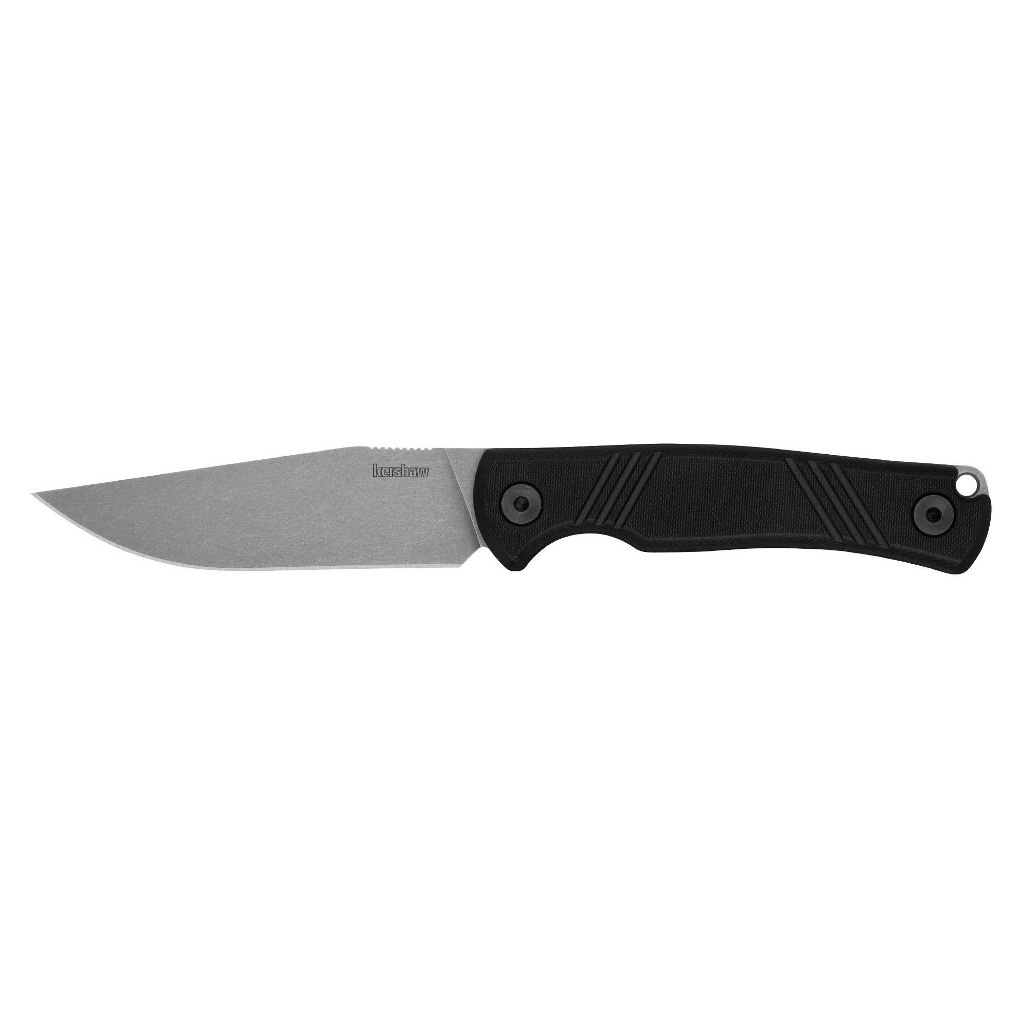 Kershaw Pack Mule 3.9" Fixed Blade Knife - N690 Steel  G10 Handle  Kydex Sheath