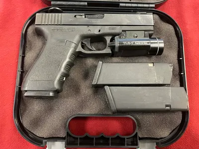 GLOCK G21 SF Police Trade In w/ Ameriglo Night Sights + Streamlight TLR-1 (Used)