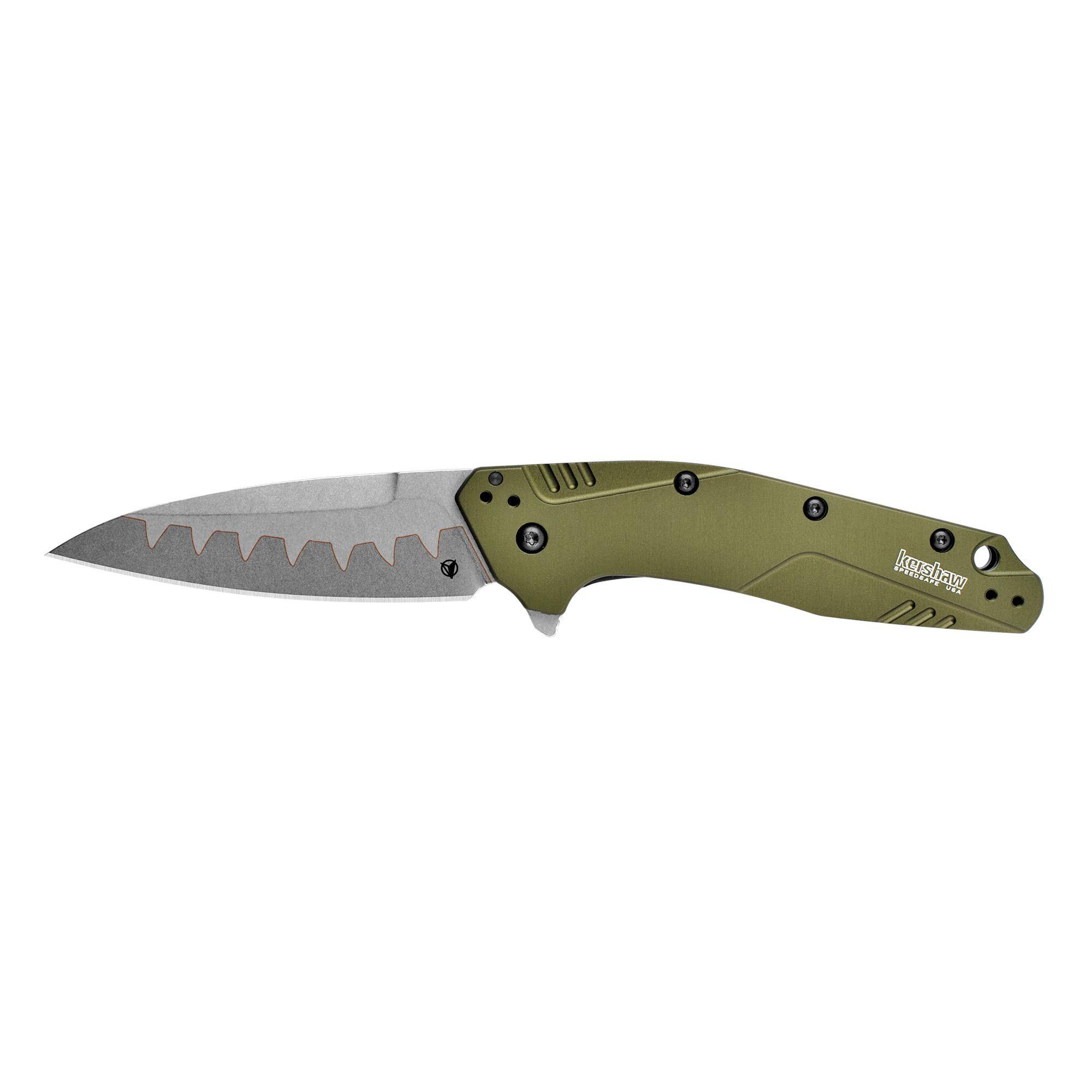 Kershaw Olive Composite Dividend Knife