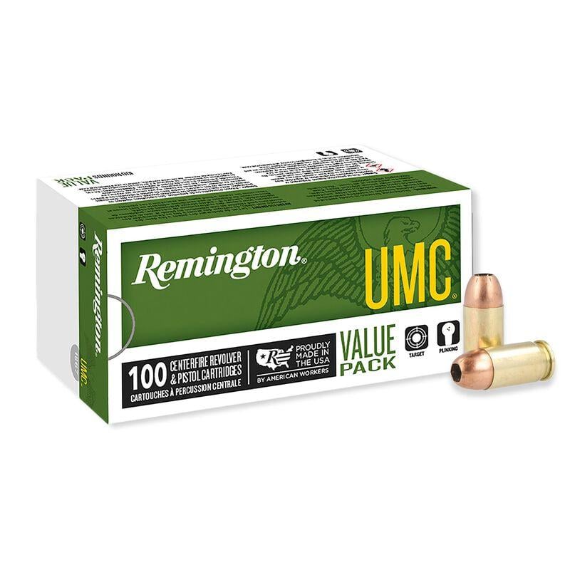 Remington UMC .380 ACP 88 gr JHP Ammo, 100/Box - R23974