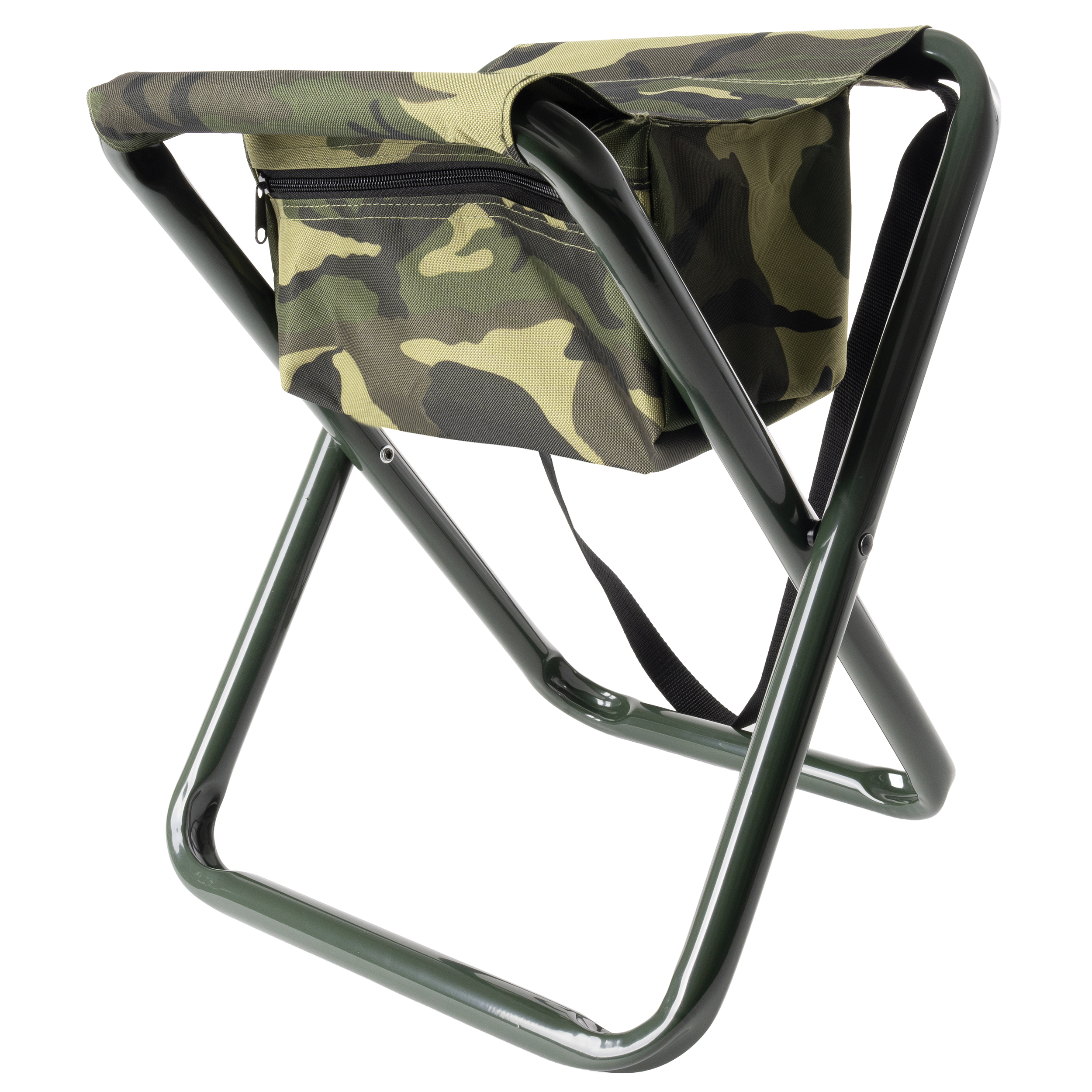 Rothco Deluxe Stool With Pouch - Woodland Camo