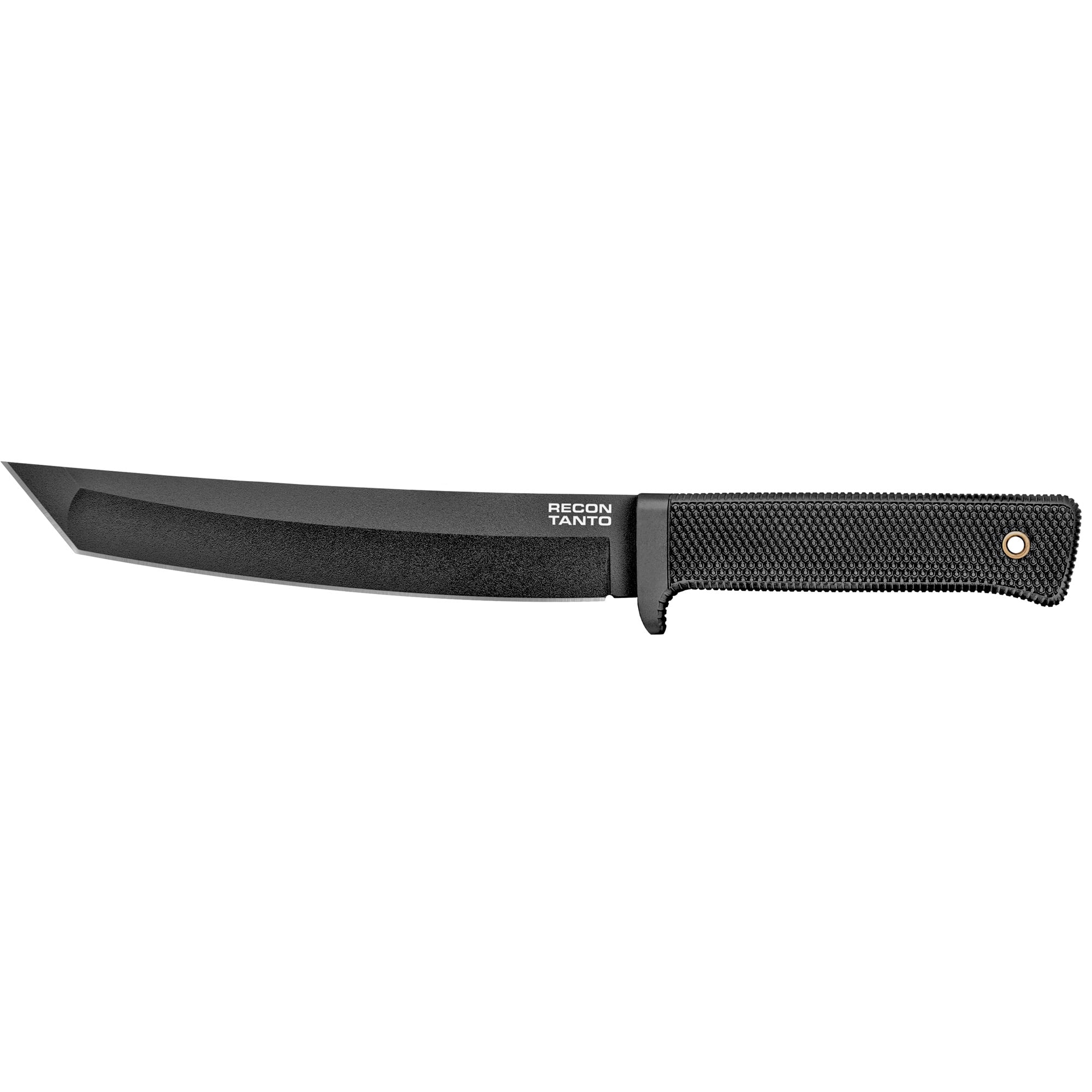 Cold Steel Recon Tanto, Fixed Blade Knife, SK-5 with Black Tuff-Ex Finish, 7" Blade