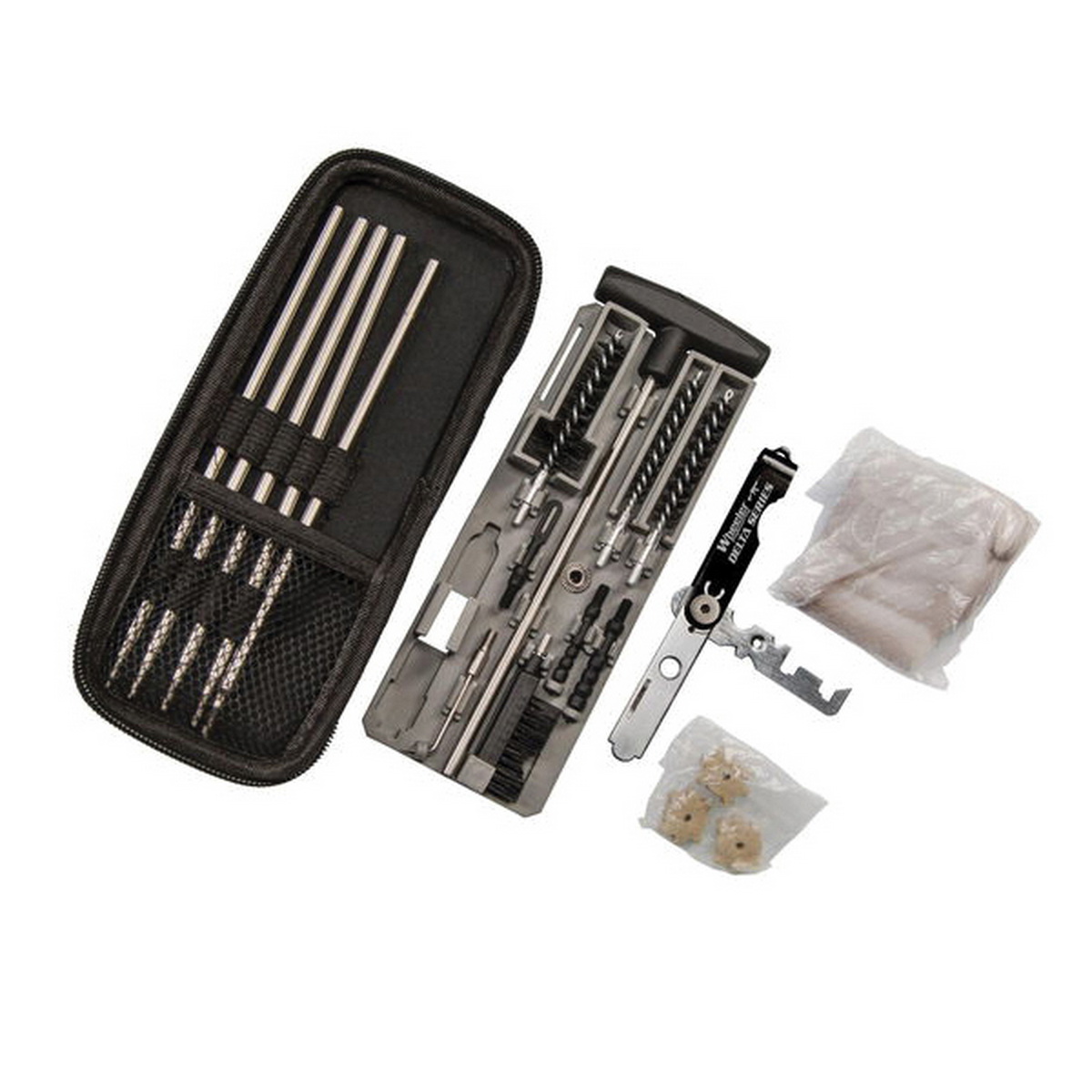 Wheeler .22 Cal/.30 Cal Compact Tactical Rifle Cleaning Kit