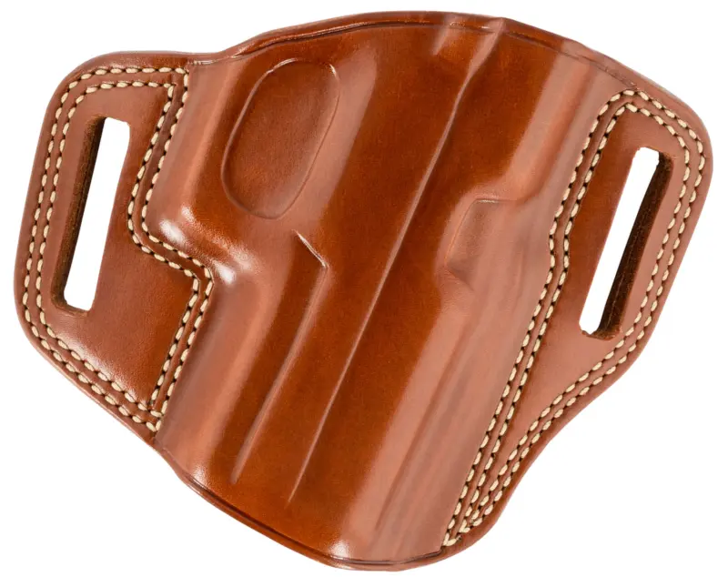 Galco CM822 Combat Master OWB Tan Leather Belt Slide Fits Sig P320 Compact Fits Sig P320X Compact Fits Sig M18 Right Hand