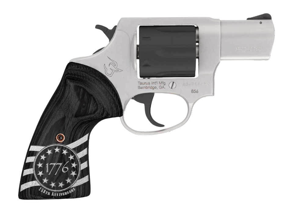 Taurus 856 .38 Special 3" Barrel 6-Round SS/Black 250th Ann