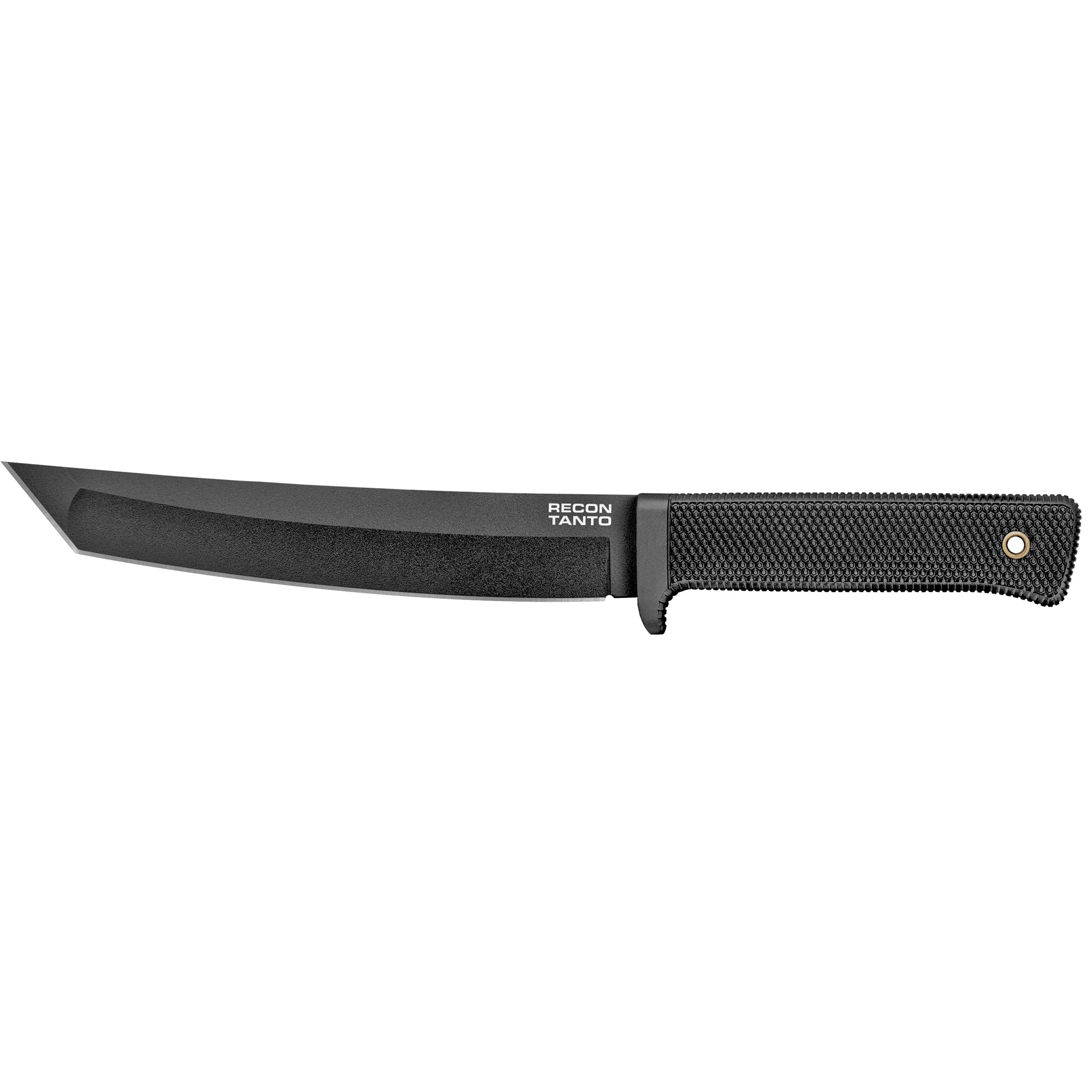Cold Steel Recon Tanto, Fixed Blade Knife, SK-5 with Black Tuff-Ex Finish, 7" Blade