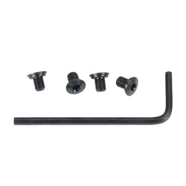 Ed Brown 4-Pack Slim Hex Head Grip Screw w/Allen Wrench Fits 1911 Commander, Blue