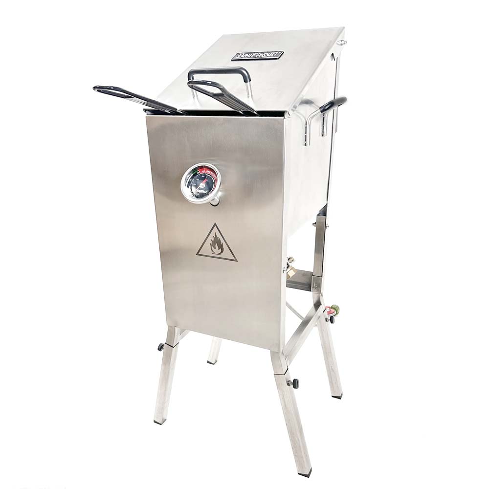 Bayou Classic 4-Gallon Stainless Bayou Fryer - 700-701