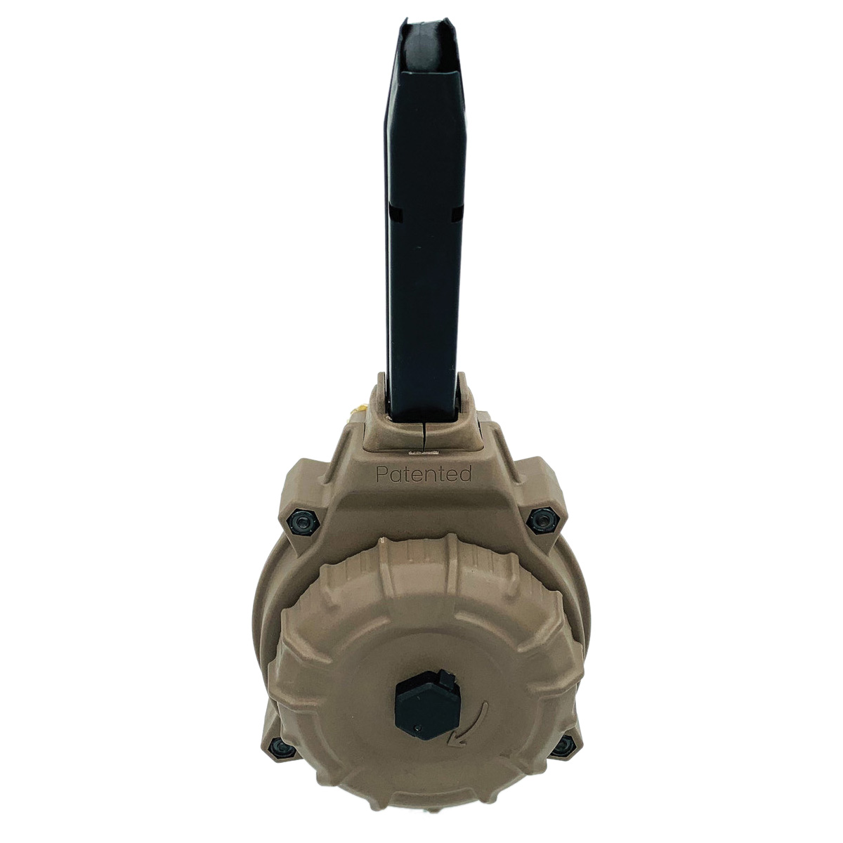 ProMag 50rds 9mm Drum Magazine Flat Dark Earth - High-Capacity - DRM-A55-FDE