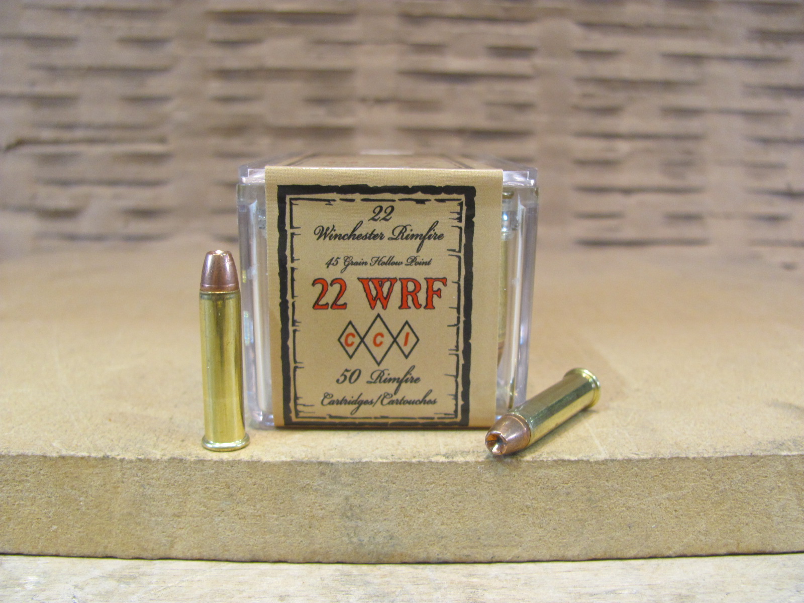 50 Round Box – CCI 22 WRF 45 Grain Hollow Point Ammo – 0069