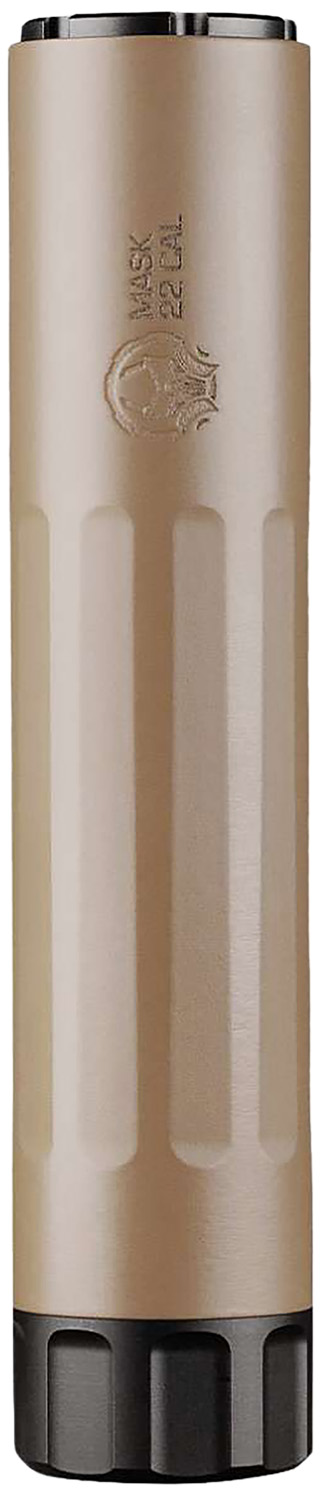 Dead Air Mask 22LR Silencer - FDE Direct Thread