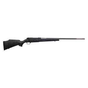 Weatherby MAM01N303WR8B Mark V Accumark 30-378 Wthby Mag 3+1 26 Black w/Gray Webbing Fixed Monte Carlo Stock Graphite Black Cerakote Right Hand