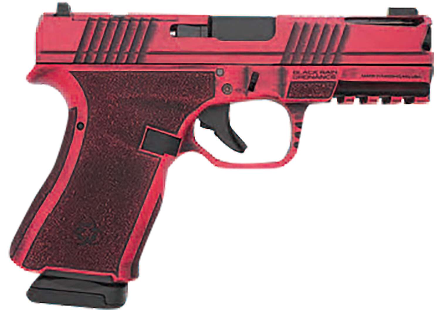 Black Rain Frontline+ 9mm Pistol 4" Barrel 15rd