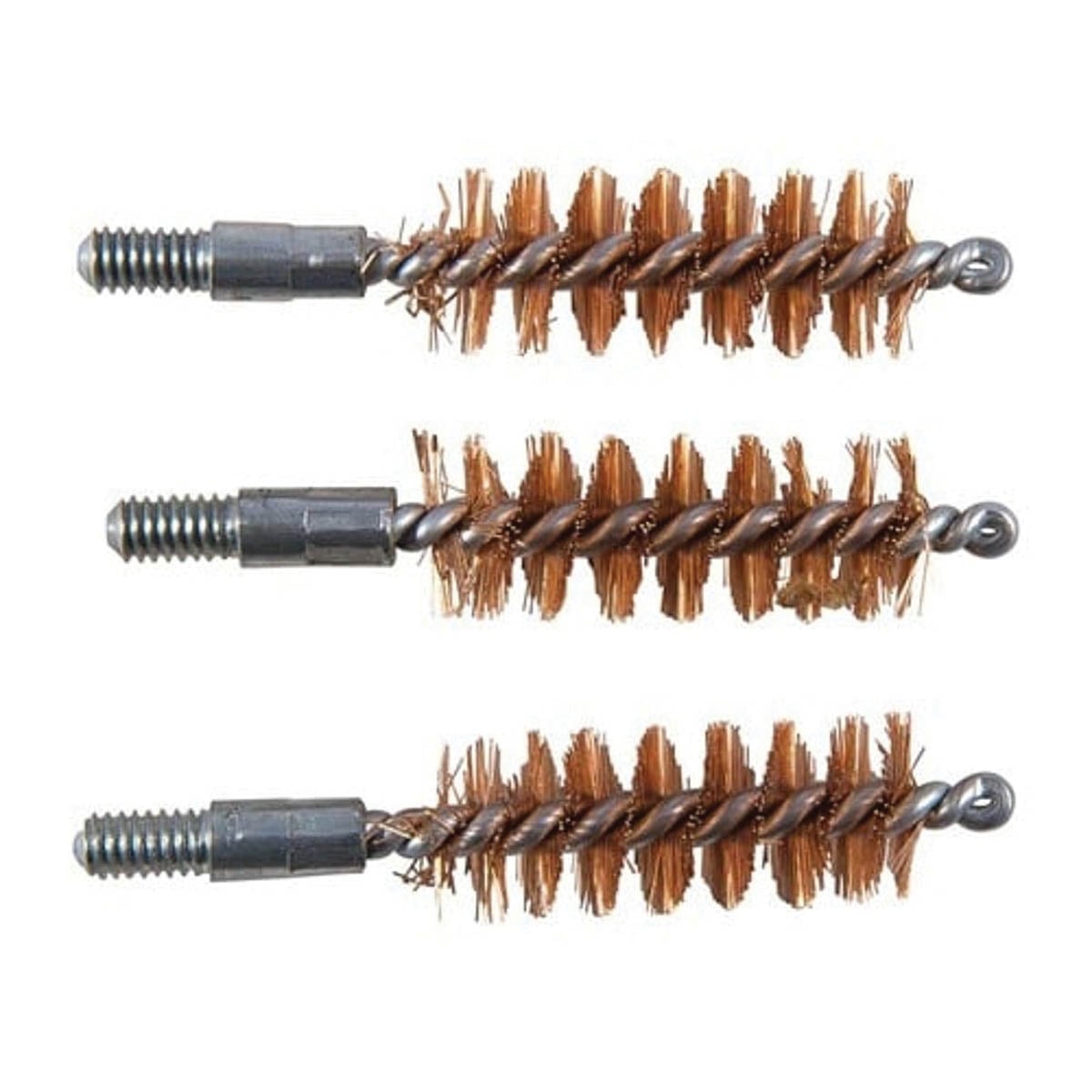 Brownells .40 Cal/10mm #8-32 Male Standard Line Bore Brush, Pack of 3