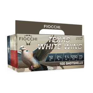 Fiocchi 12TWW187   12Gauge 2.75 100 Per Box/2 Case