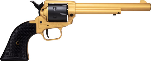 Heritage Arms .22 LR Revolver 6.5" Gold Polymer Grip