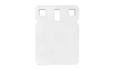 B/C 4" 3/8" STEEL TRGT SQUARE PLATE
