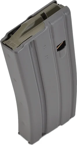 D TACTICAL MAGAZINE 5.56X45 - 20RD ALUMINUM GREY AR15
