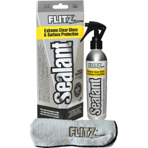 FLITZ SEALANT 8 OZ SPRAY BOTTLE W/ FREE MICROFIBER