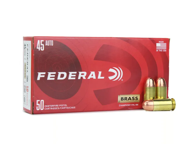 Federal Champion 45 ACP 230 Gr FMJ (Box)