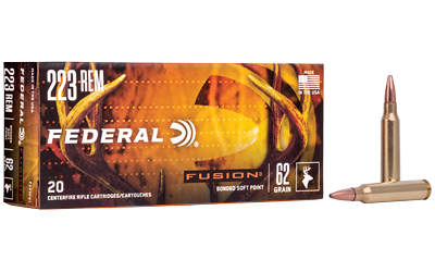 Federal Fusion .223 Rem 62gr Rifle Ammunition - 20 Rounds