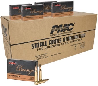 PMC Ammo .223 55gr FMJ 1000rd - PM223AC