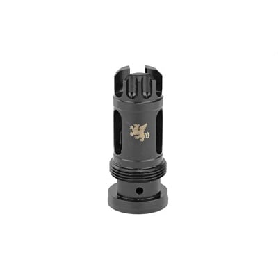 Griffin Armament 1/2x28 5.56 NATO Flash Compensator, Black - TFC556-12