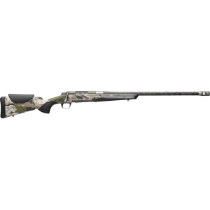 Browning X-Bolt 2 Speed Carbon Fiber Bolt Action Rifle 6.5 PRC 20" Carbon Fiber Threaded Barrel Tungsten Cerakote Frame OVIX Camo Adjustable Comb Stock
