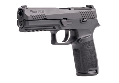 Sig Sauer P320 Full Size 9mm Pistol, 4.7" Barrel, Optic Ready, 2x 17rd Magazines, Black