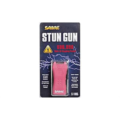 Sabre Mini Stun Gun 600,000 Volts, Pink - S-1005-PK