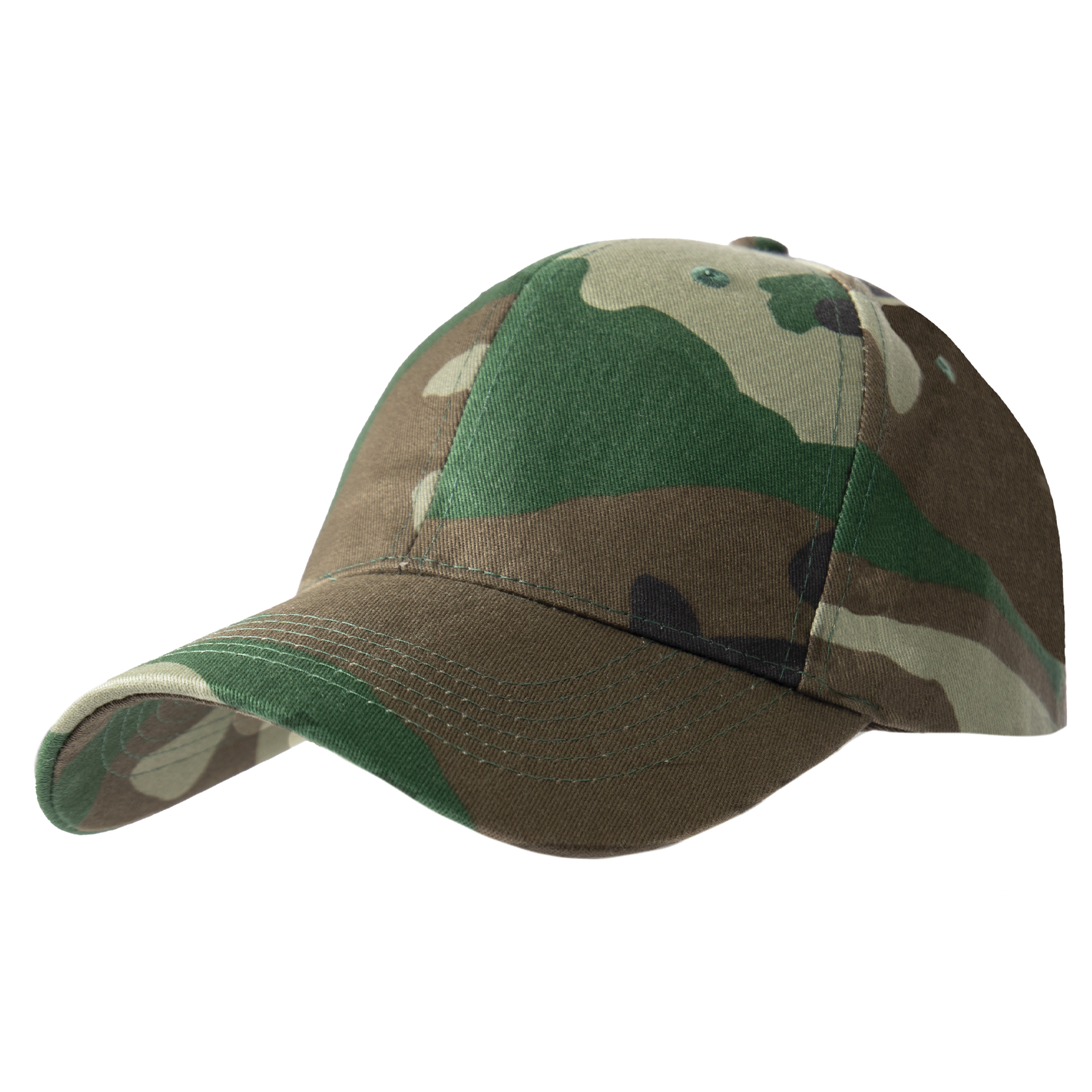 Rothco Supreme Camo Low Profile Cap - Woodland Camo