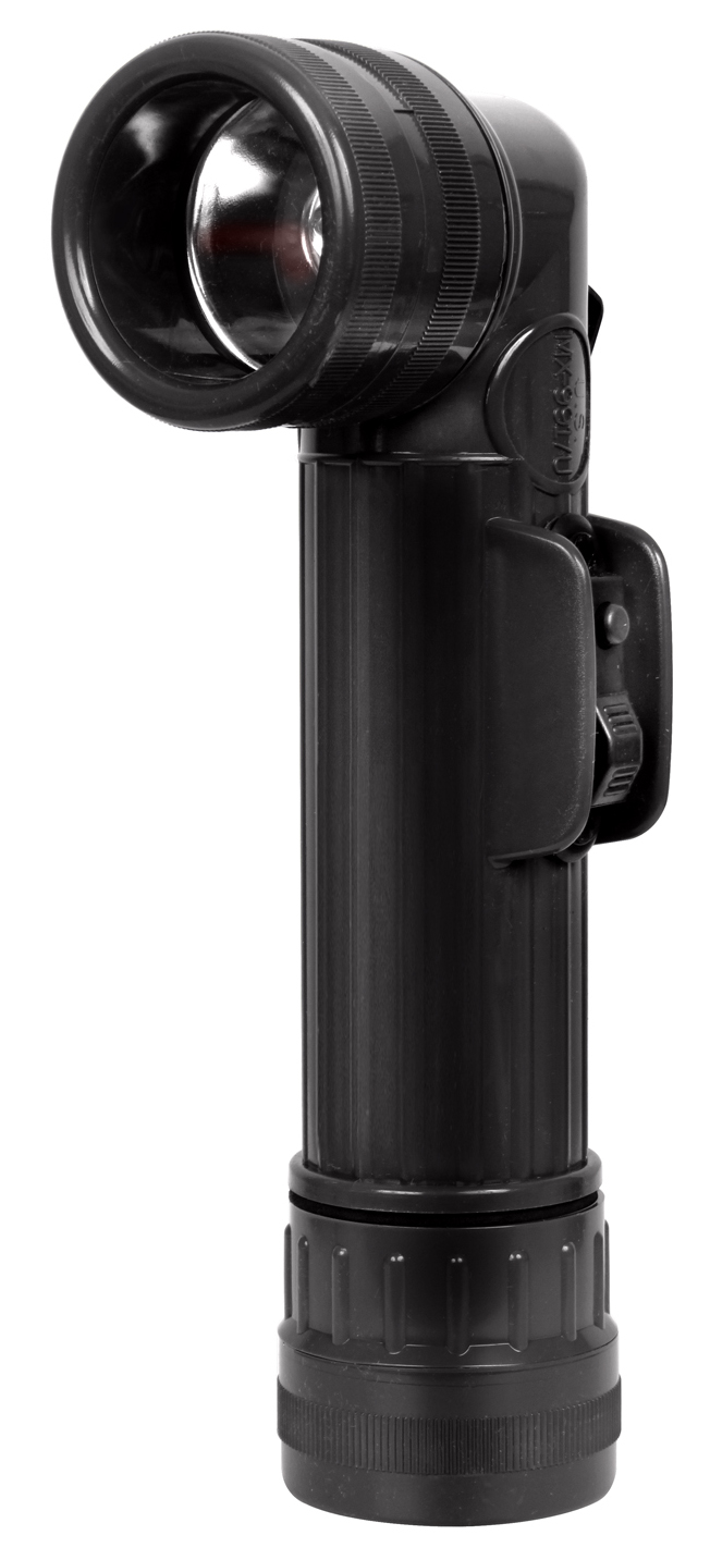 Genuine G.I. Anglehead Flashlight - Black