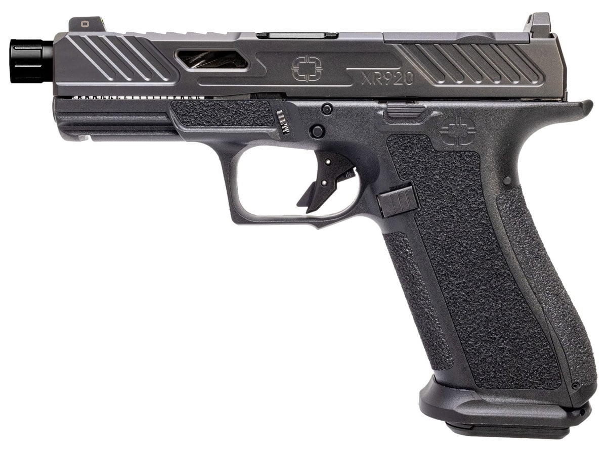 Shadow Systems XR920 Elite Optics Ready 9mm Pistol W/ Threaded Barrel, Black - SS-3010