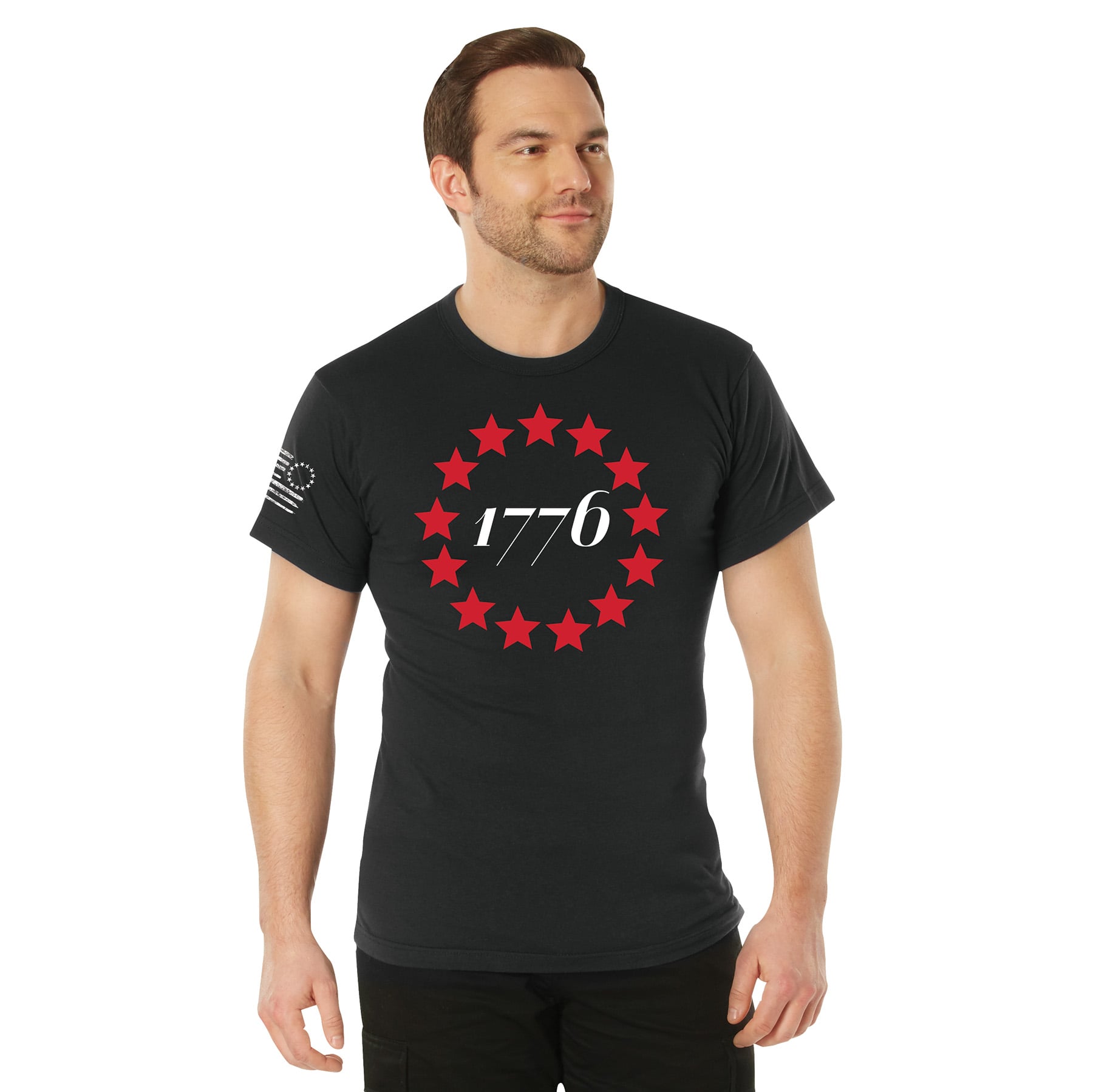 Rothco 1776 T-Shirt - Black, X-Large