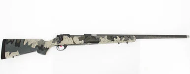Howa M1500 HSCF65PRCVIA HS Precision Bolt Action Rifle 6.5 PRC 24" Heavy Carbon Fiber Threaded Barrel 5+1 Carbon Fiber Stock Kuiu Vias 2.0