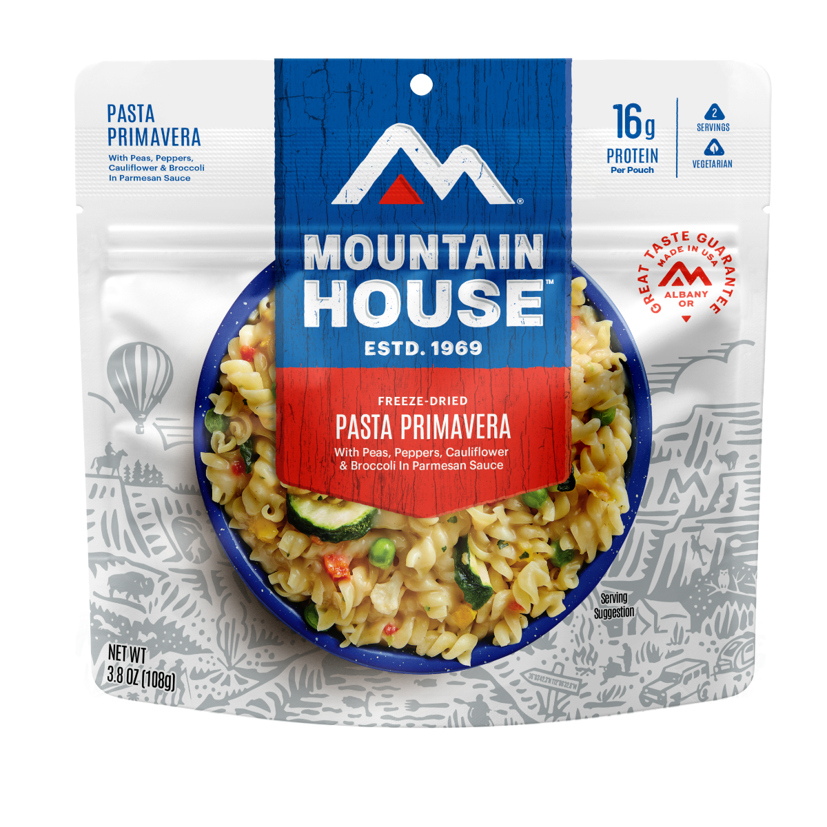 Mountain House Freeze Dried Pasta Primavera - 55193