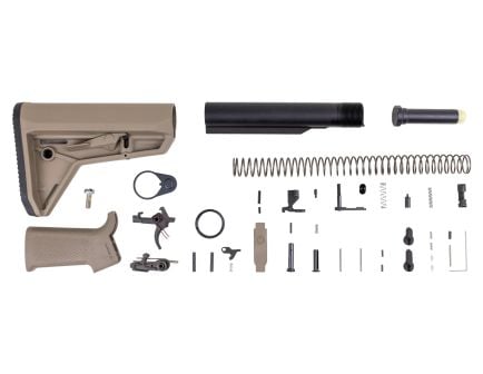 PSA Sabre-15 Lower Build Kit with MOE SL Stock and Grip - FDE