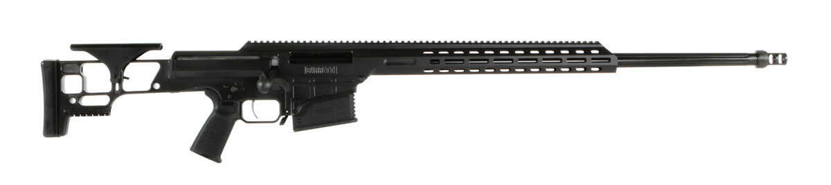 Barrett Firearms SMR 338LAP BLK 26" FIXED STK FLUTED BARREL | FIXED STOCK