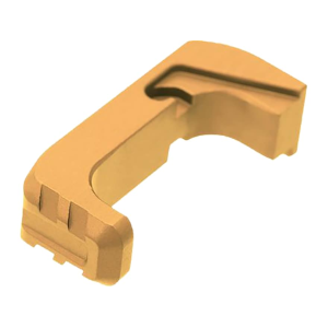 Tyrant Designs Extended Magazine Release for Glock 43X, 48 Aluminum Gold
