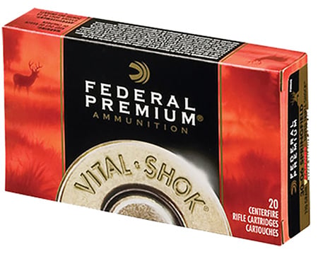 Federal Premium Vital Shok 243 Win 85gr Trophy Copper 20 Rounds Ammunition - P243TC1