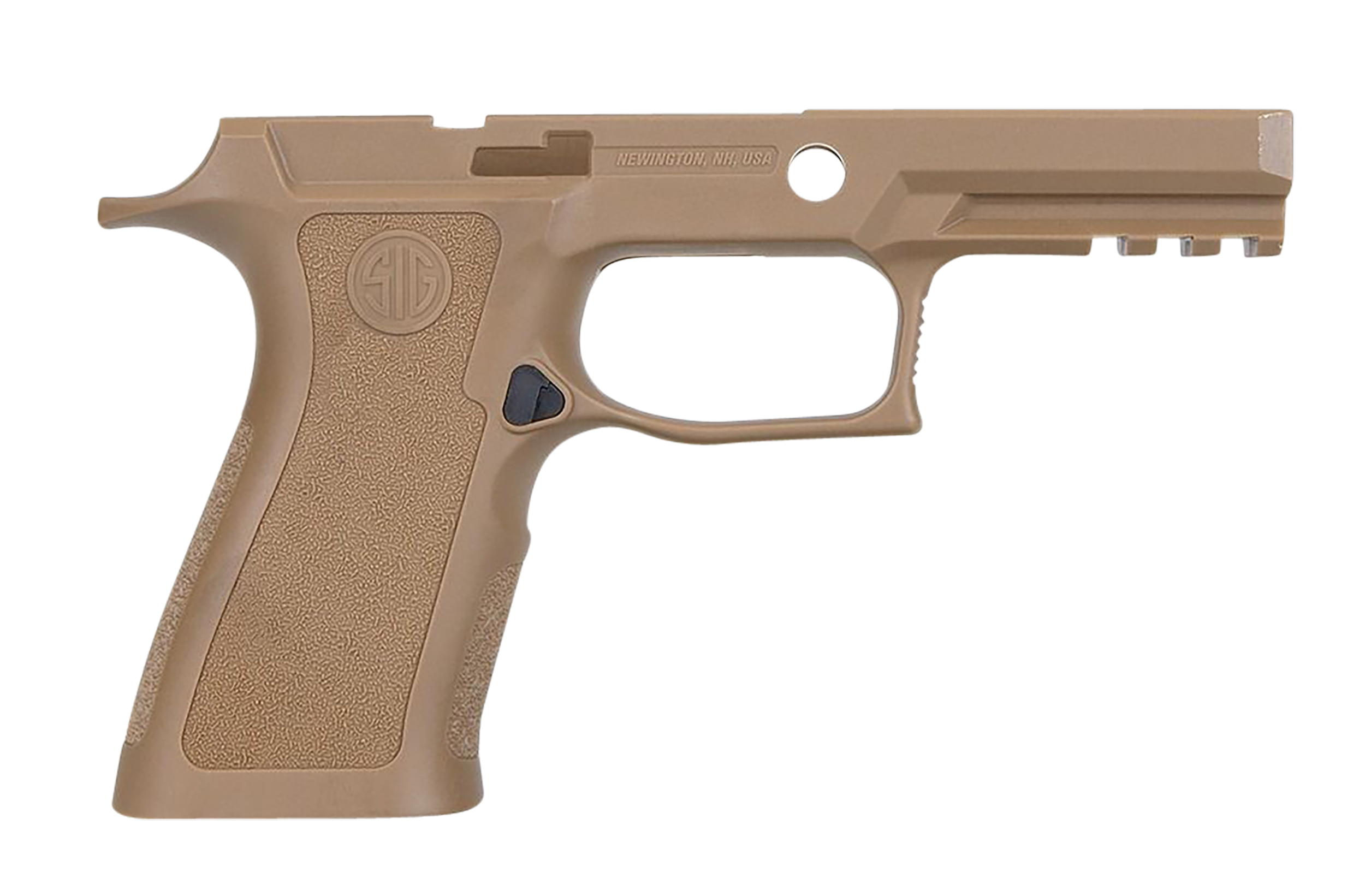 Sig Sauer P320 Coyote Tan Polymer Grip Module Assembly