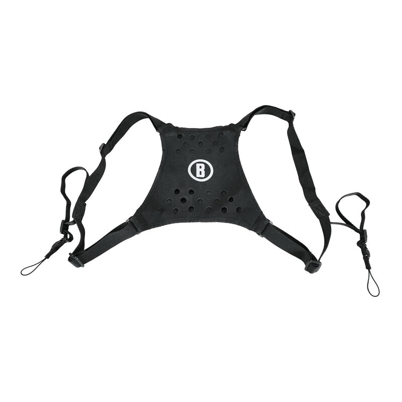 Stay Hands-Free with Bushnell Mesh Universal Binocular Harness, Black - BASFHARN