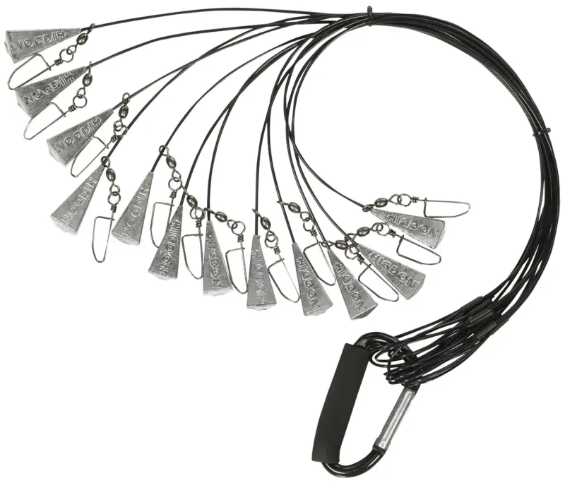 Higdon Outdoors 30330 Battleship Rig Black 54" Long 12 Pack