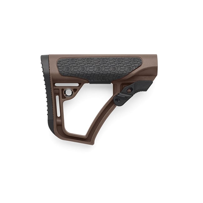Daniel Defense Collapsible Mil-Spec Buttstock, Brown - 21-091-04179-011