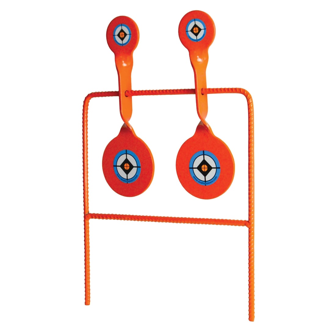 Do-All Outdoors 2.25"/3.50" .22 Cal Double Rebar Spinner Target 10.50" x 16.50"