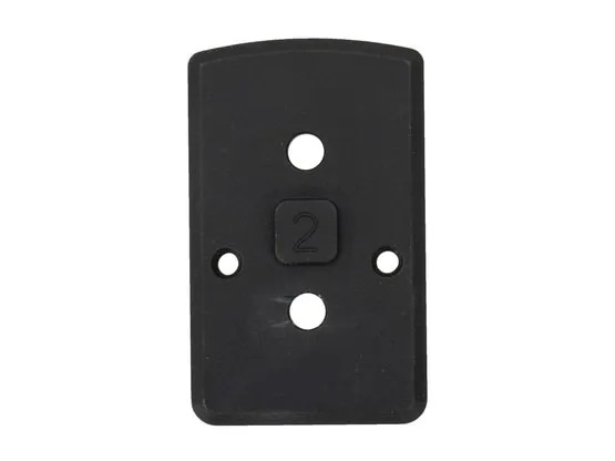Arisaka Defense Offset Optic Plate 2, Black - OOM-P2